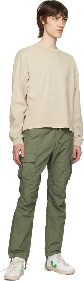 VEJA White & Green Urca CWL Sneakers - Image 5