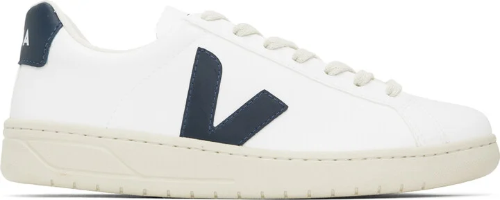 VEJA White & Navy Urca CWL Sneakers