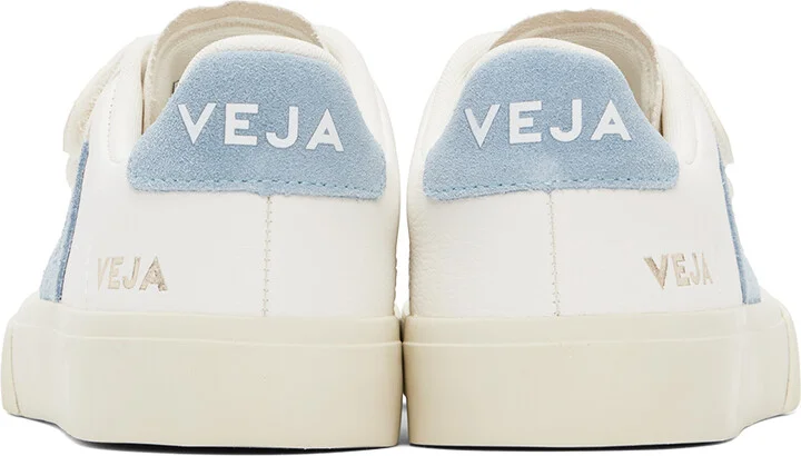 VEJA White Recife ChromeFree Leather Sneakers - Image 2