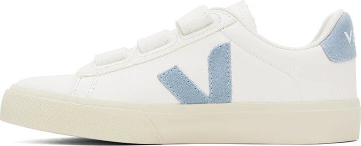 VEJA White Recife ChromeFree Leather Sneakers - Image 3