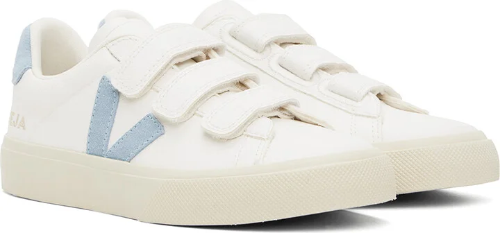 VEJA White Recife ChromeFree Leather Sneakers - Image 4
