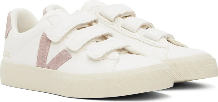 VEJA White Recife ChromeFree Leather Sneakers - Image 4