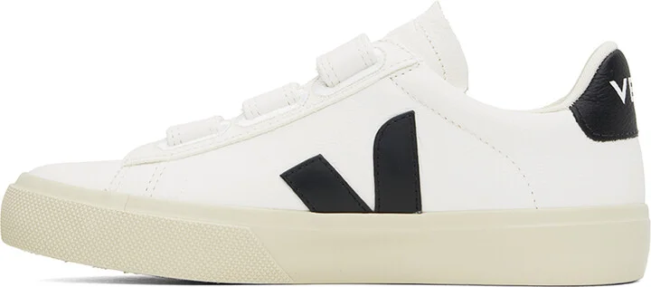 VEJA White Recife ChromeFree Leather Sneakers - Image 3