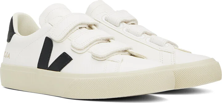 VEJA White Recife ChromeFree Leather Sneakers - Image 4