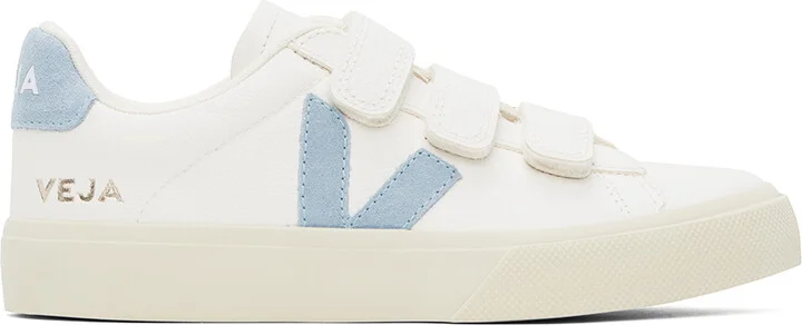 VEJA White Recife ChromeFree Leather Sneakers