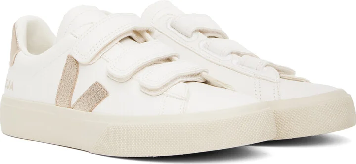 VEJA White Recife Sneakers - Image 4