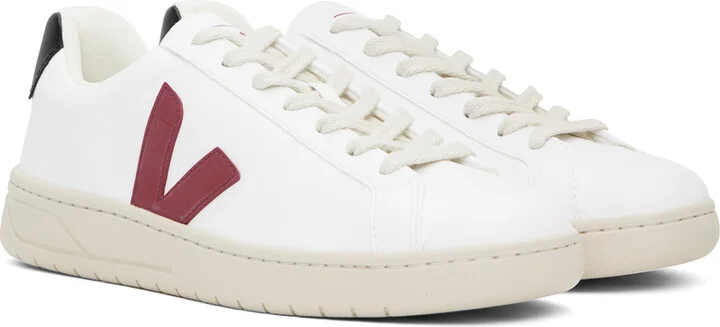 VEJA White & Red Urca CWL Sneakers - Image 4