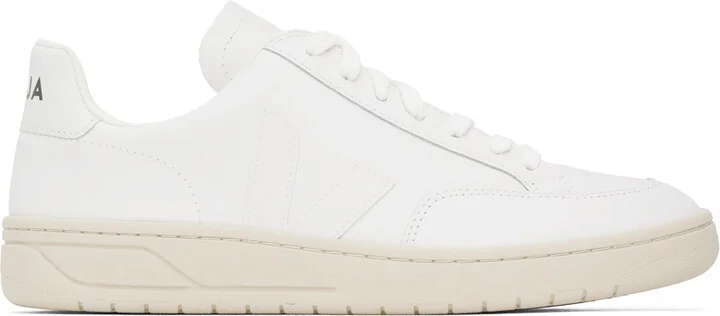 VEJA White V-12 Sneakers