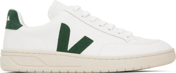 VEJA White V-12 Sneakers