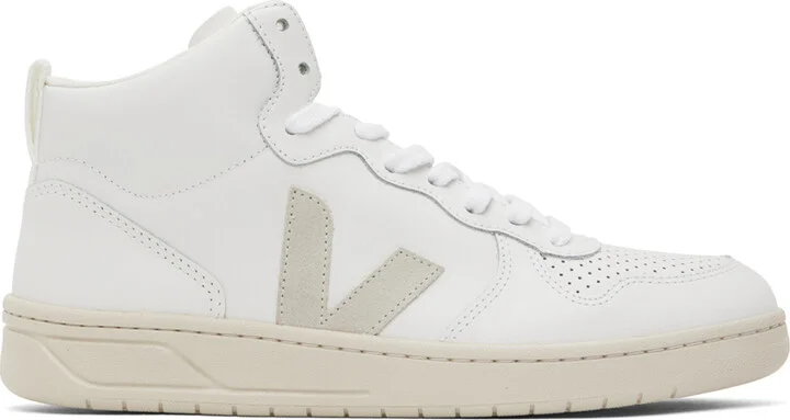 VEJA White V-15 Sneakers