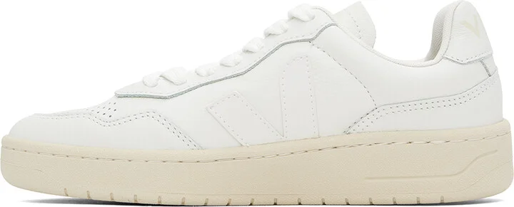 VEJA White V-90 Sneakers - Image 3