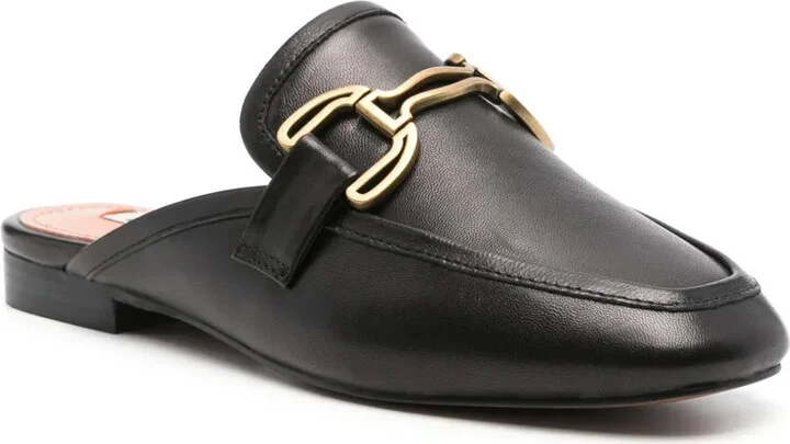Vela horsebit-detail slippers - Image 2