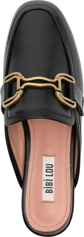 Vela horsebit-detail slippers - Image 4