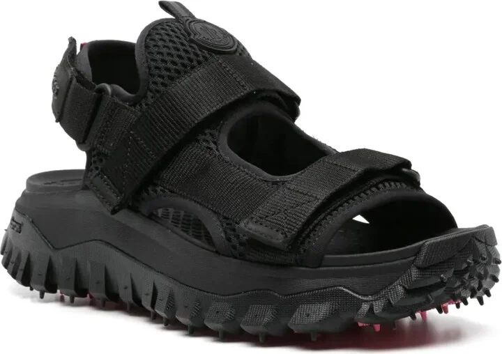 Vela logo-patch sandals - Image 2