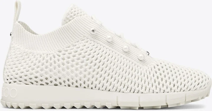 Veles Crochet Knit Low-Top Sneakers