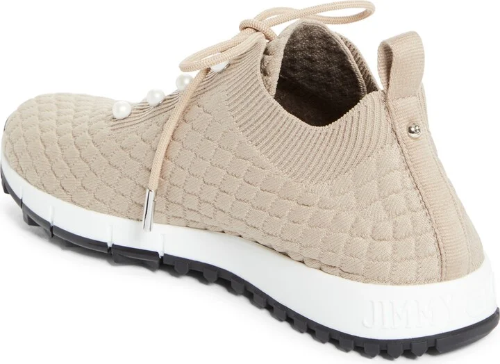 Veles Faux Pearl Knit Sneaker - Image 2