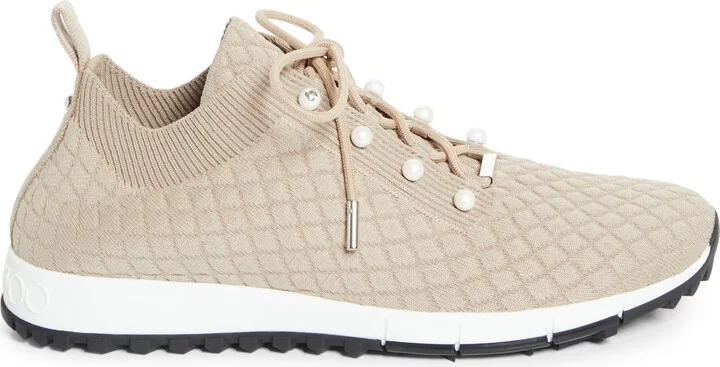 Veles Faux Pearl Knit Sneaker - Image 3