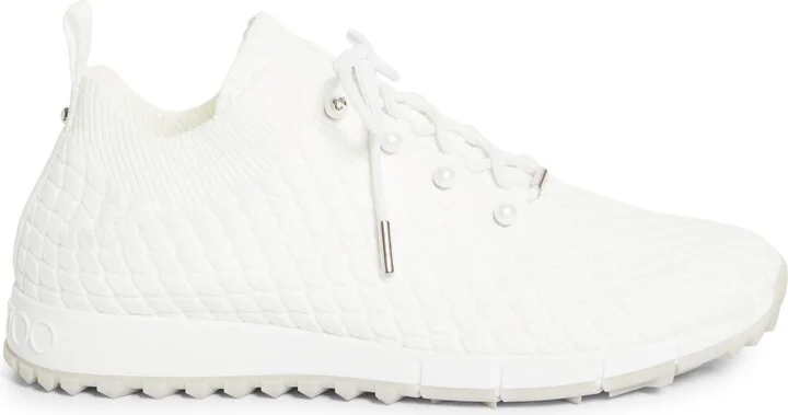 Veles Faux Pearl Knit Sneaker - Image 3