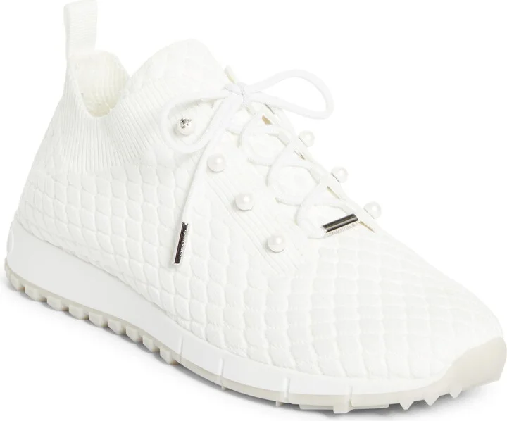 Veles Faux Pearl Knit Sneaker