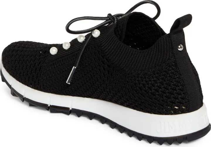 Veles Imitation Pearl Knit Sneaker - Image 2