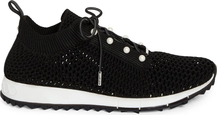 Veles Imitation Pearl Knit Sneaker - Image 3
