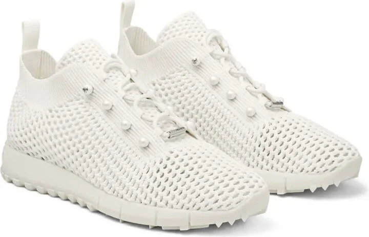 Veles pearl-embellished sneakers - Image 2