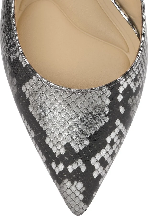 Vellana Ankle Strap Pointed Toe Kitten Heel Pump - Image 8