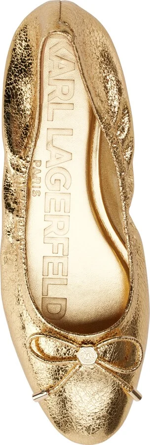 Velma Metallic Ballet Flat - Image 4