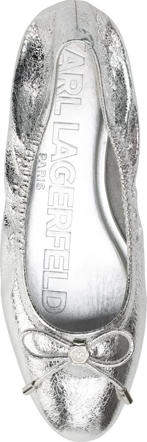 Velma Metallic Ballet Flat - Image 9