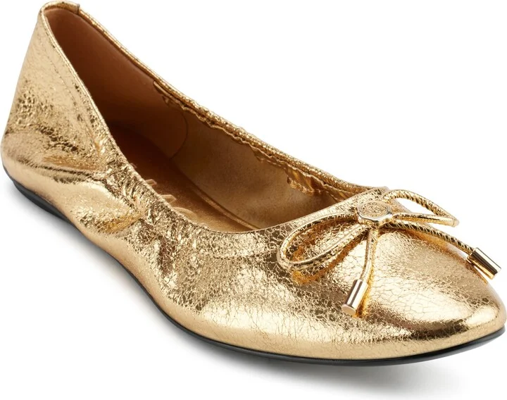 Velma Metallic Ballet Flat