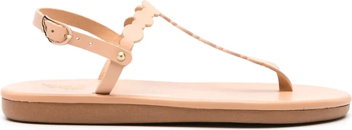 Velos flat leather sandals