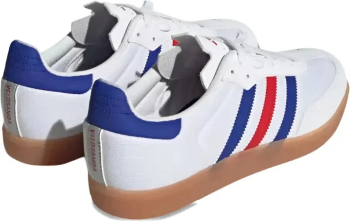 Velosamba Made With Nature "Cloud White/Lucid Blue/Better Scarlet" sneakers - Image 2