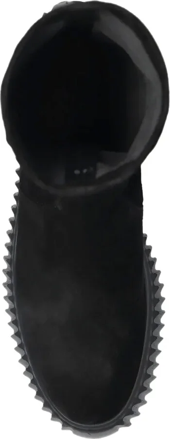 Velour Ankle Boots - Image 3