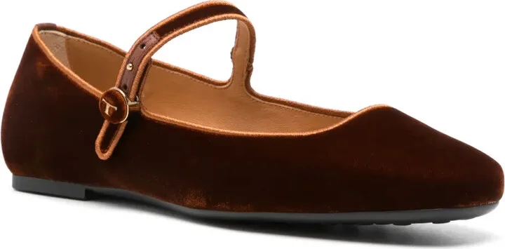 Velour Ballerina Shoes - Image 2