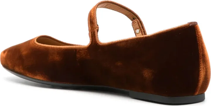Velour Ballerina Shoes - Image 3