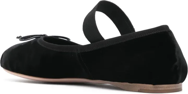 Velvet Ballerina Shoes - Image 3