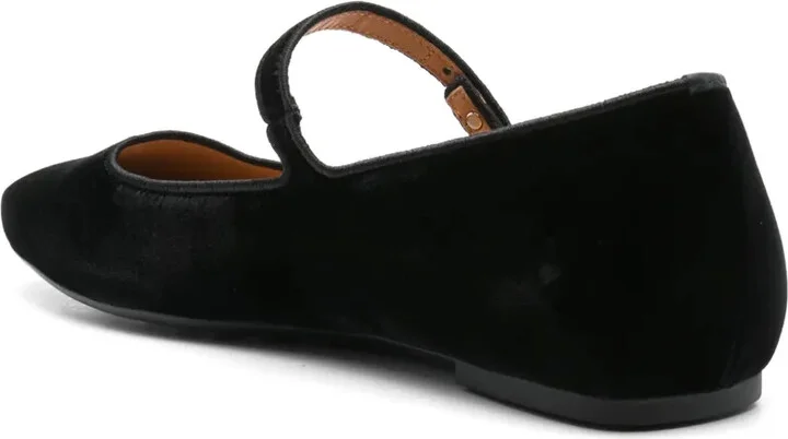 Velvet Ballerina Shoes - Image 3