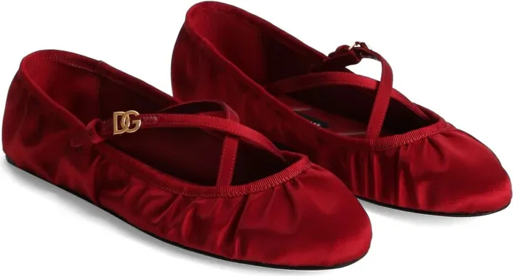 Velvet Ballerina Shoes - Image 2