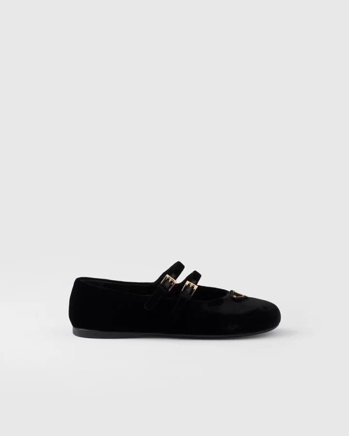 Velvet ballerinas - Image 2