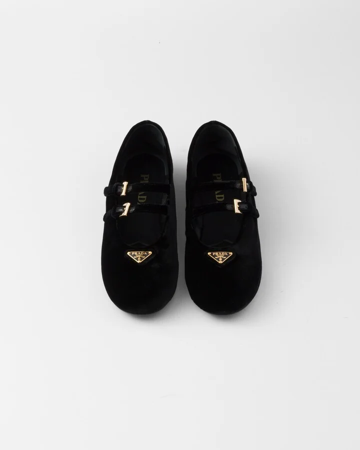 Velvet ballerinas - Image 4