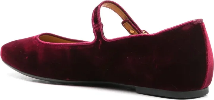 Velvet Ballet Flats - Image 3