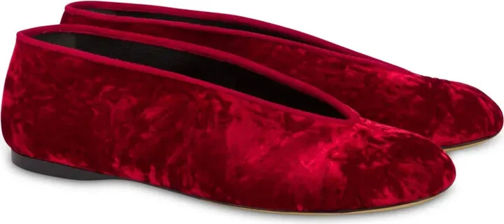 Velvet Ballet Flats - Image 2