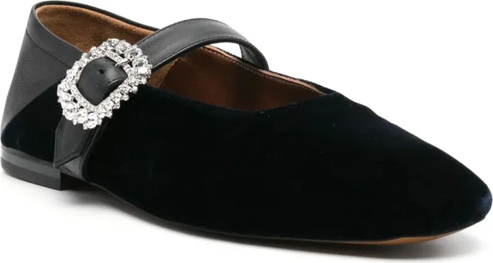 Velvet Ballet Flats - Image 2