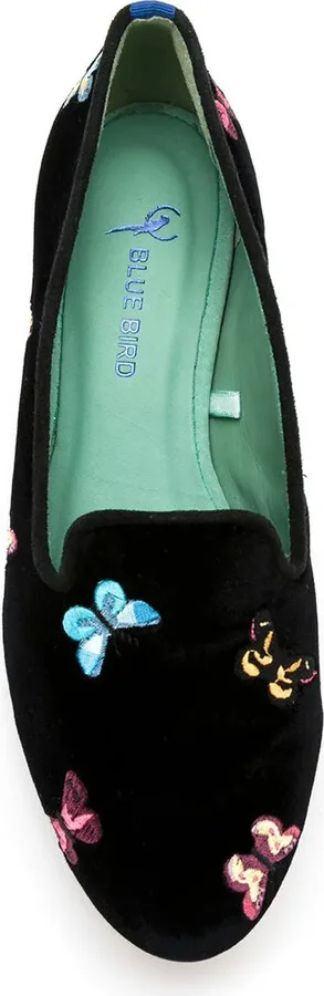 velvet Borboleta loafers - Image 4