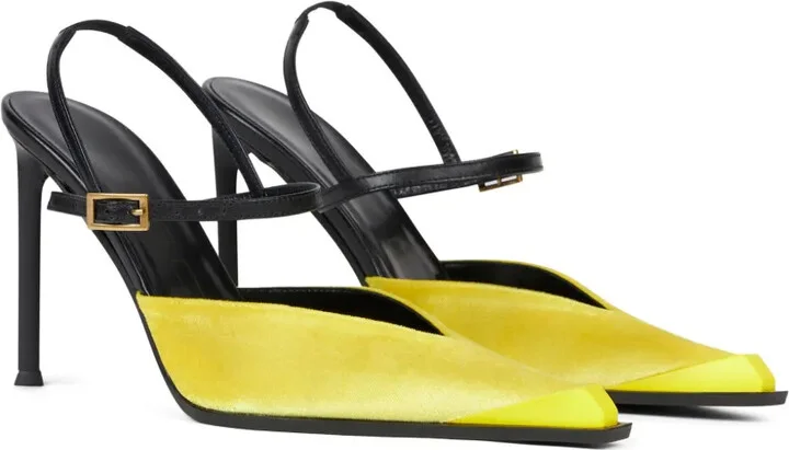 Velvet Buckled Pumps - Image 2