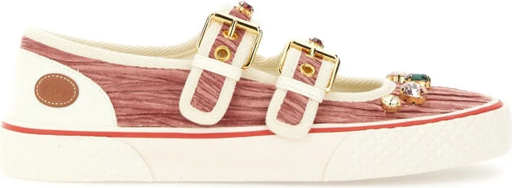 Velvet "Dollyboard" Ballerina Sneaker