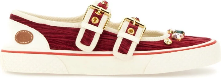 Velvet "Dollyboard" Ballerina Sneaker