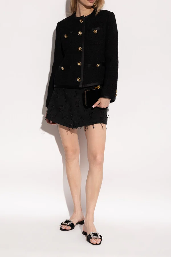 Velvet Heeled Mules, , - Black - Image 2