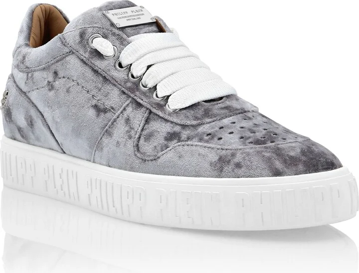 Velvet Lo-Top Sneakers Plein Hurricane