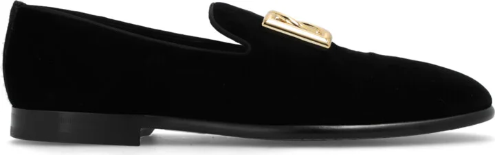 Velvet Loafers, , - Black